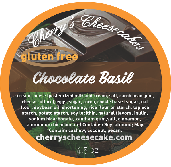Chocolate-Basil - GLUTEN FREE