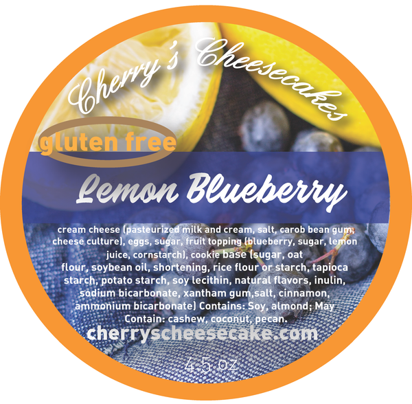 Lemon-Blueberry - GLUTEN FREE
