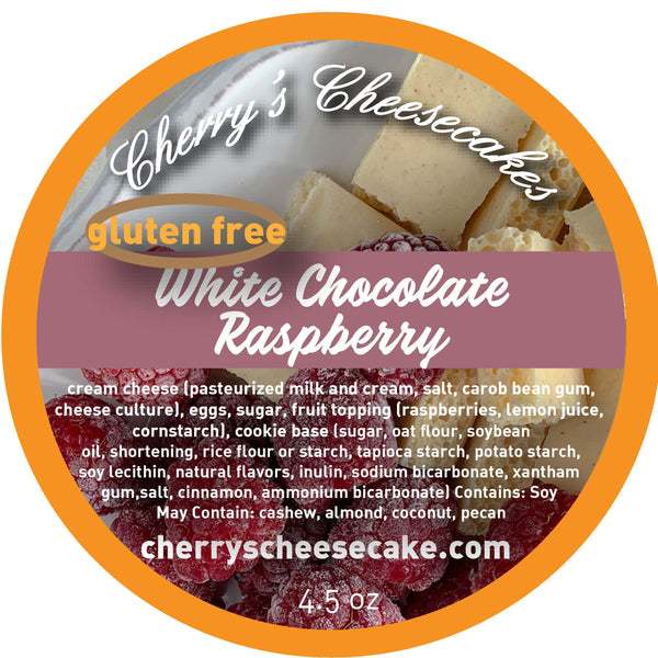 White Chocolate Raspberry  - GLUTEN FREE