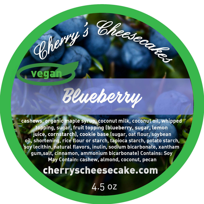 Blueberry - vegan
