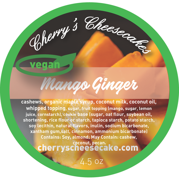 Mango Ginger - vegan/gluten-free