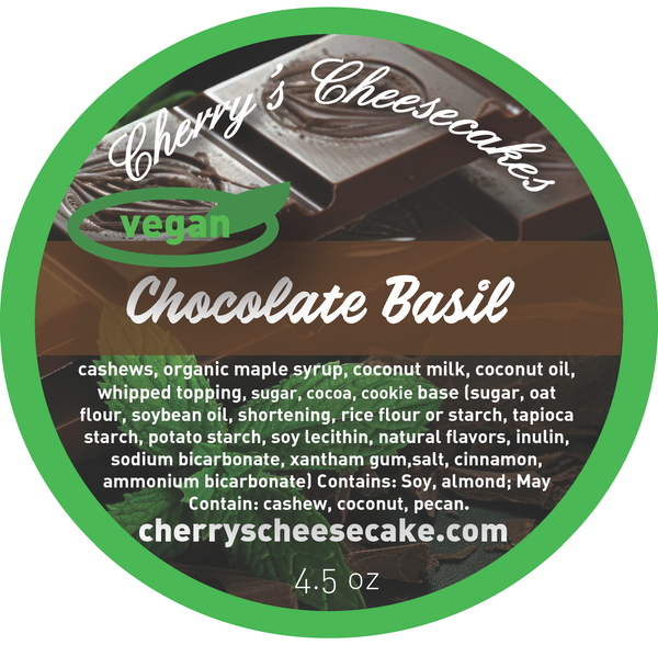 Chocolate Basil - vegan/gluten-free
