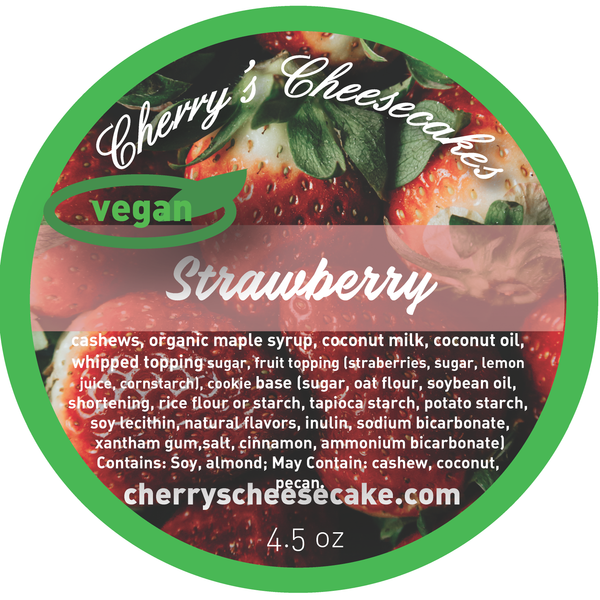 Strawberry - vegan/gluten-free