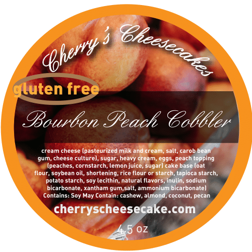 Bourbon Peach Cobbler - GLUTEN FREE